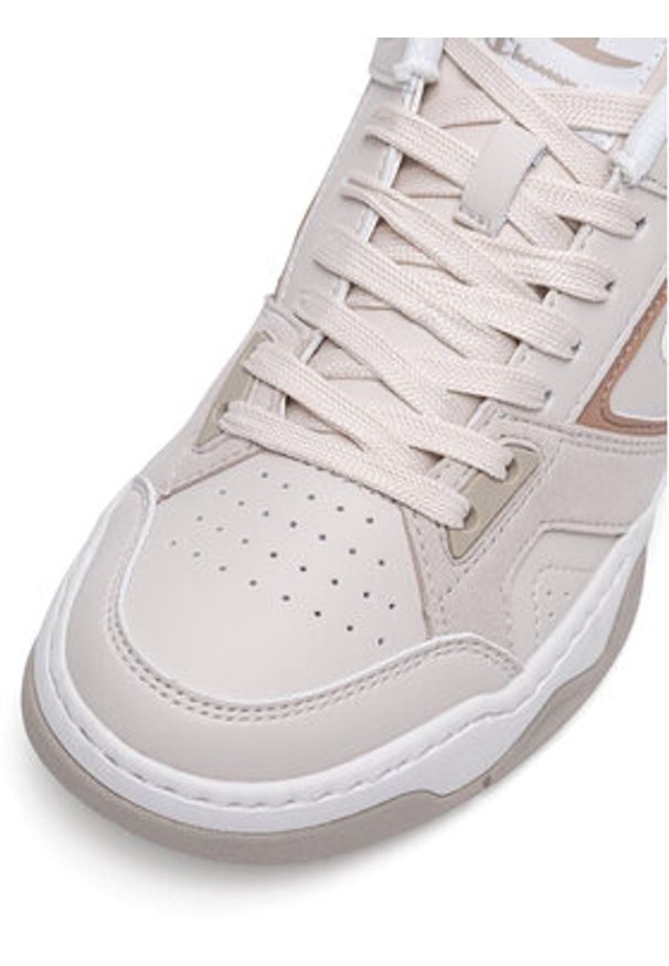 Champion Sneakersy OVERTIME MID S11745-YS094 Złoty. Kolor: złoty. Materiał: materiał, syntetyk