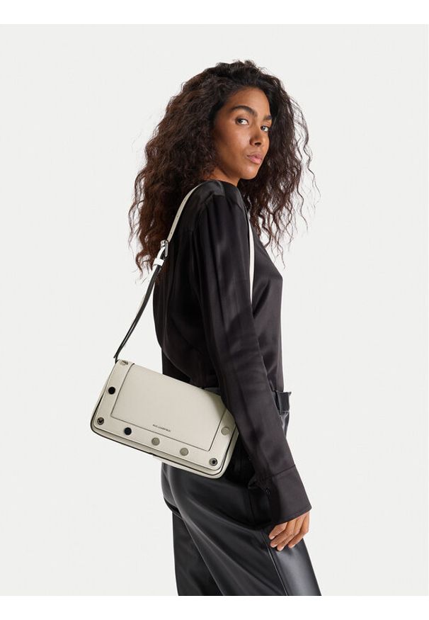 Karl Lagerfeld - KARL LAGERFELD Torebka A4W30121 Biały. Kolor: biały. Materiał: skórzane