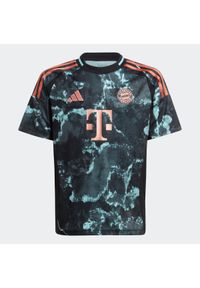 Adidas - Koszulka piłkarska dla dzieci ADIDAS Bayern Monachium wyjazdowa sezon 24/25. Wzór: aplikacja. Sport: piłka nożna