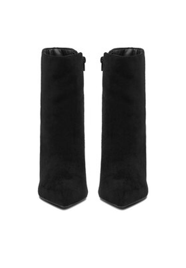 DeeZee Botki P5103 Czarny. Kolor: czarny. Materiał: materiał