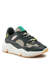 ecco - ECCO Sneakersy Chunky Sneaker W 20321360135 Zielony. Kolor: zielony. Materiał: skóra #5
