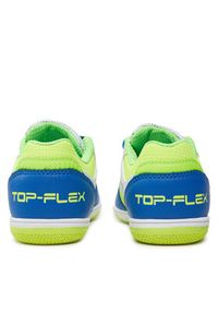 Joma Buty do piłki nożnej Top Flex Jr Indoor TPJW2402IN Biały. Kolor: biały. Materiał: skóra #5