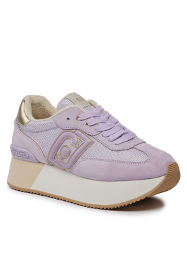 Liu Jo Sneakersy Dreamy 02 BA4081 PX031 Fioletowy. Kolor: fioletowy. Materiał: materiał
