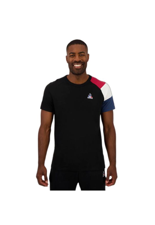 Koszulka Le Coq Sportif N°1. Kolor: czarny