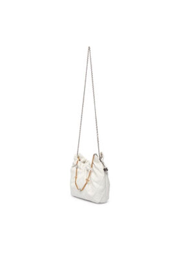 Tory Burch Torebka Fleming 164022 Biały. Kolor: biały. Materiał: skórzane