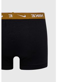 Nike bokserki 3-pack męskie kolor żółty. Kolor: żółty. Materiał: tkanina, skóra, włókno #3