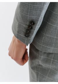 Pako Lorente - PAKO LORENTE – Szara marynarka garniturowa z wełną. Kolor: szary. Materiał: wełna. Styl: elegancki #8