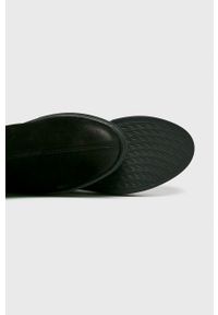 Vagabond Shoemakers - Botki Zoe Platform. Nosek buta: okrągły. Kolor: czarny. Materiał: bawełna, guma. Obcas: na platformie #4