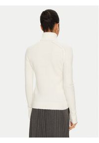 Liu Jo Golf WF4363 MA49P Écru Regular Fit. Typ kołnierza: golf. Materiał: syntetyk #5