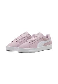 Puma - Damskie sneakersy Jada Classic z zamszu PUMA. Kolor: biały, wielokolorowy, szary. Materiał: zamsz. Sport: tenis
