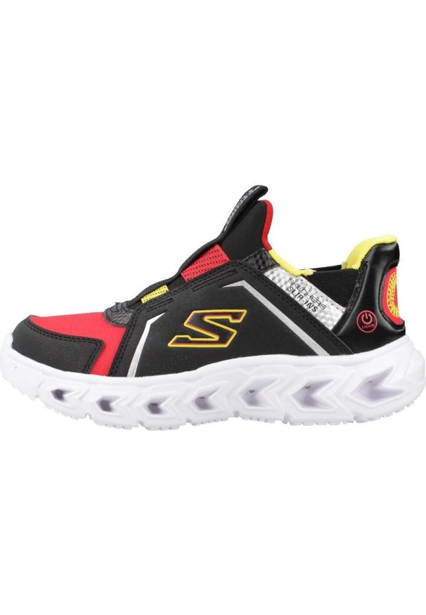 skechers - Tenisówki Skechers Model Slip-ins 403830l Kolor Czarny. Kolor: czarny. Materiał: syntetyk, tkanina, materiał. Szerokość cholewki: normalna. Model: Skechers Sport. Sport: turystyka piesza