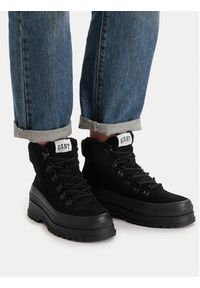 GANT - Gant Trapery 31543083 Czarny. Kolor: czarny. Materiał: skóra, zamsz #6