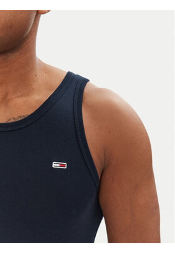Tommy Jeans Komplet tank topów DM0DM20769 Kolorowy Slim Fit. Materiał: bawełna. Wzór: kolorowy