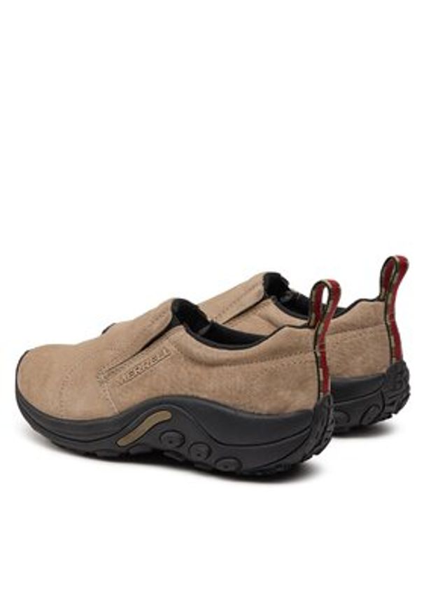 Merrell Półbuty Jungle Moc J60801 Beżowy. Kolor: beżowy. Materiał: zamsz, skóra