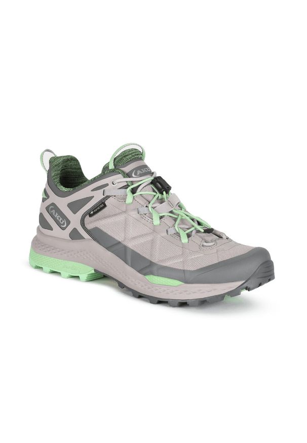 Aku - Buty turystyczne damskie AKU W'S ROCKET DFS GTX. Kolor: zielony. Materiał: materiał, syntetyk