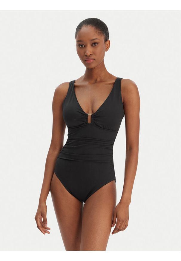Lauren Ralph Lauren - LAUREN RALPH LAUREN Strój kąpielowy 20601016 Czarny. Kolor: czarny. Materiał: syntetyk