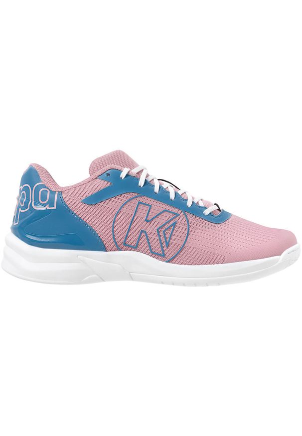 KEMPA - Buty halowe damskie Kempa Attack 2.0. Kolor: biały, wielokolorowy, różowy. Sport: fitness