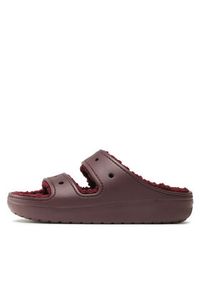 Crocs Klapki Crocs Classic Cozzy Sandal 207446 Bordowy. Kolor: czerwony #3