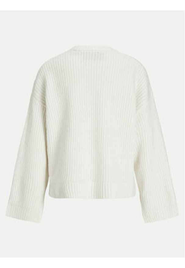 JJXX Sweter Sigga 12255358 Écru Relaxed Fit. Materiał: syntetyk