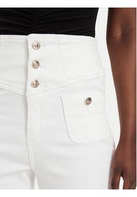 Guess Jeansy W6GA14 D0857 Kremowy Slim Fit. Kolor: kremowy #4