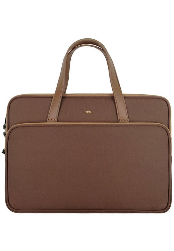 Torba Jcpal JCPal Milan Briefcase Sleeve - torba do MacBook 13/14" brązowa. Kolor: brązowy