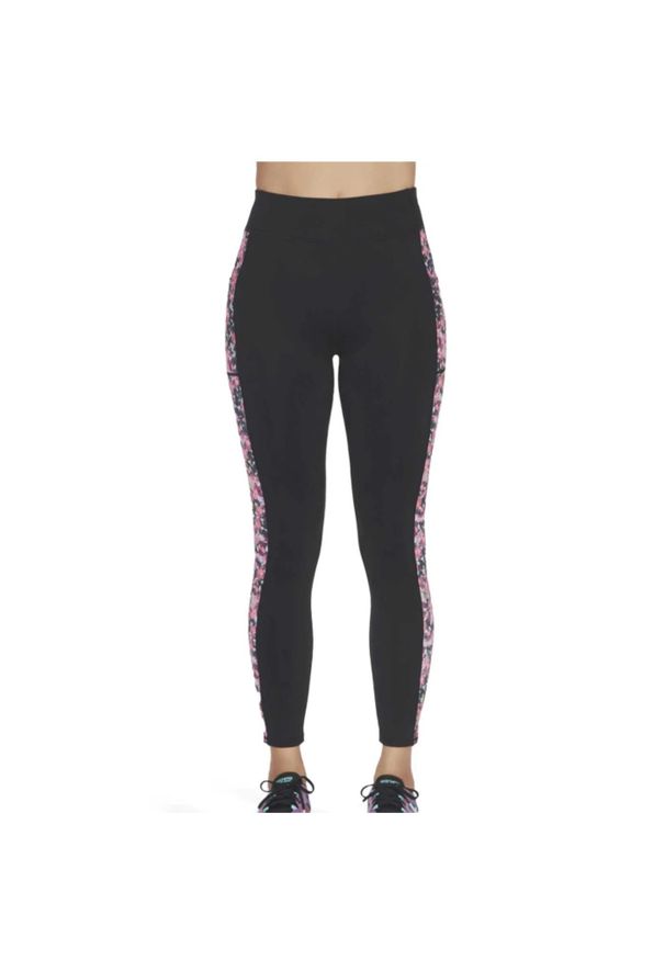 skechers - Legginsy Damskie Skechers. Kolor: czarny