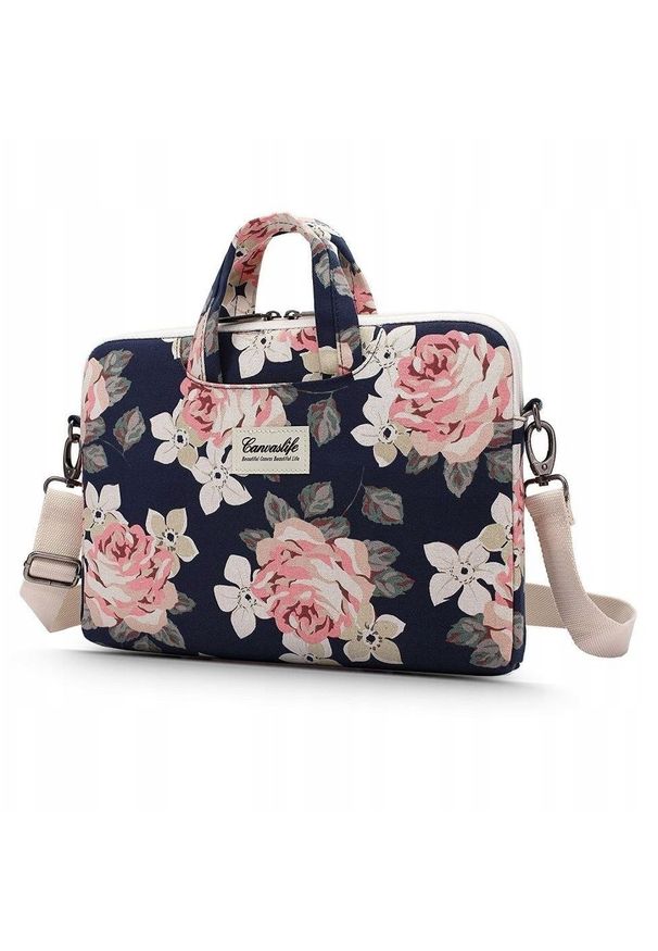 NoName - Torba na laptopa 15-16 Cali Briefcase Navy Rose