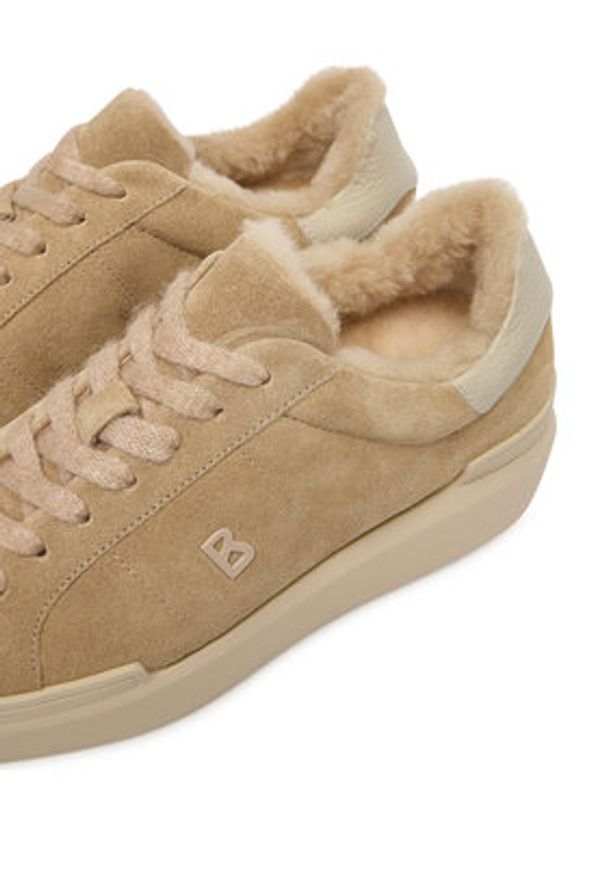 Bogner Sneakersy Hollywood 32 22540023 Beżowy. Kolor: beżowy. Materiał: zamsz, skóra