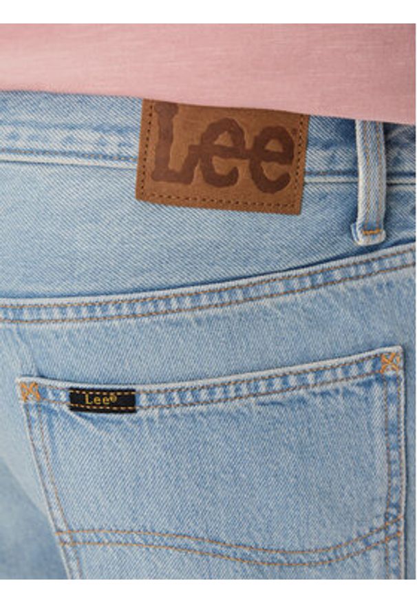 Lee Jeansy West 112363966 Niebieski Straight Fit. Kolor: niebieski