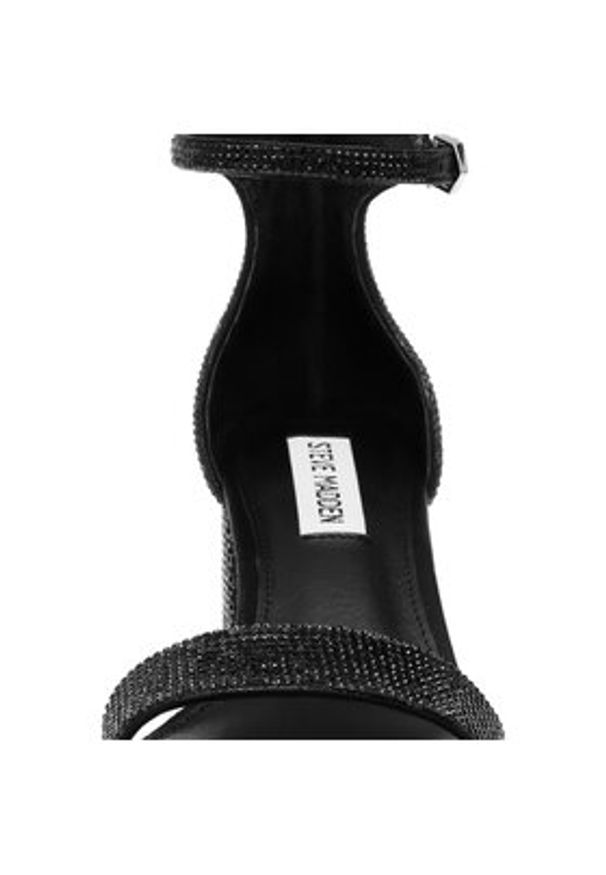 Steve Madden Sandały Epix-R Sandal SM11002813-04004-00G Czarny. Kolor: czarny. Materiał: materiał