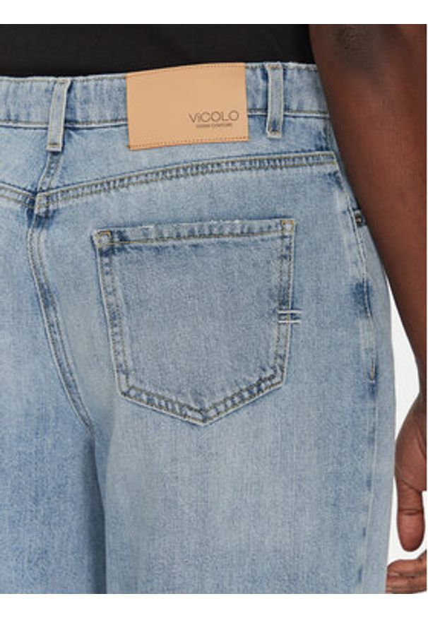 ViCOLO Jeansy DD5142 Niebieski Regular Fit. Kolor: niebieski