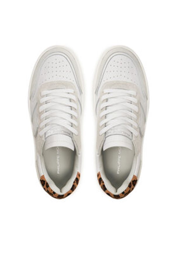 Philippe Model Sneakersy VNLD VA02 Biały. Kolor: biały. Materiał: skóra