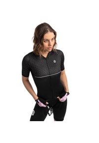 Ultralekka koszulka rowerowa damska SIROKO M3 Milano. Kolor: biały, czarny, wielokolorowy. Sport: kolarstwo, fitness