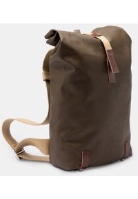 Brooks - Plecak BROOKS PICKWICK COTTON CANVAS, Moss, Pojemność 12L, Wodoodporna bawełna (NEW 2025). Materiał: bawełna