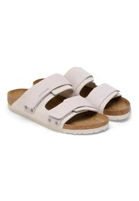 Birkenstock - KLAPKI UNISEX BIRKENSTOCK UJI. Okazja: do pracy, na co dzień, na spacer. Kolor: biały. Styl: casual #5