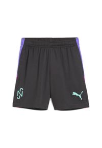 Puma - Młodzieżowe szorty piłkarskie Neymar Jr Creativity PUMA Dark Coal Gray. Kolor: szary. Sport: piłka nożna