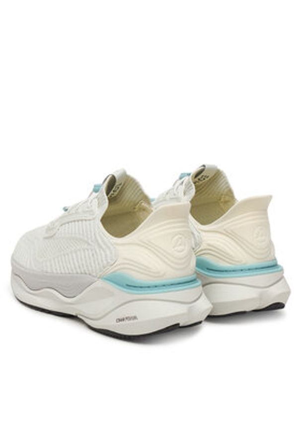 Clarks Sneakersy Pace Rise 26187374 Biały. Kolor: biały. Materiał: materiał