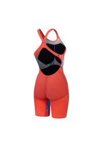 Strój kąpielowy startowy damski Speedo Lzr Valor 2.0 Openback. Kolor: czerwony, niebieski, wielokolorowy