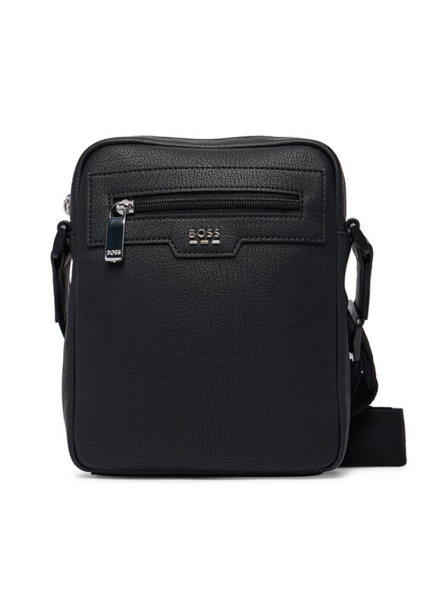 BOSS Saszetka Lewys 50562918 Czarny. Kolor: czarny. Materiał: skóra