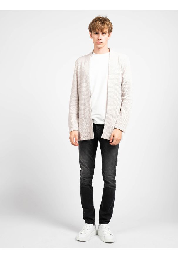 Antony Morato Kardigan "Blu Genes". Okazja: na co dzień. Materiał: bawełna. Styl: casual