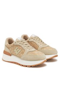 Liu Jo Sneakersy Amazing 25 BA5049 PX608 Beżowy. Kolor: beżowy. Materiał: materiał #3