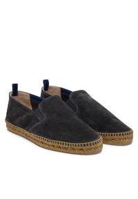 Castañer Espadryle Joel T/186 23416 Szary. Kolor: szary. Materiał: skóra, zamsz