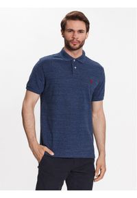 Polo Ralph Lauren Polo 710666998005 Niebieski Regular Fit. Typ kołnierza: polo. Kolor: niebieski #1