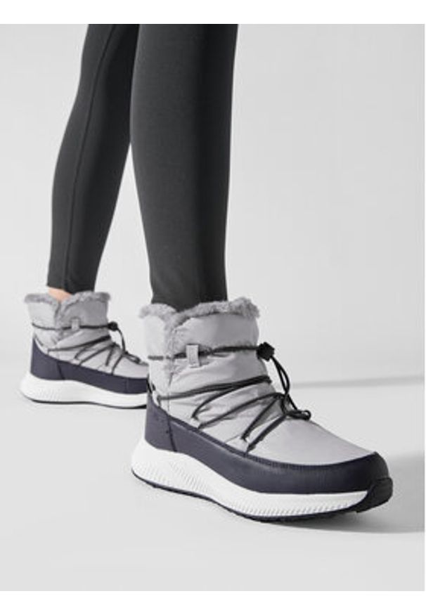 CMP Śniegowce Sheratan Wmn Lifestyle Shoes Wp 30Q4576 Szary. Kolor: szary. Materiał: materiał