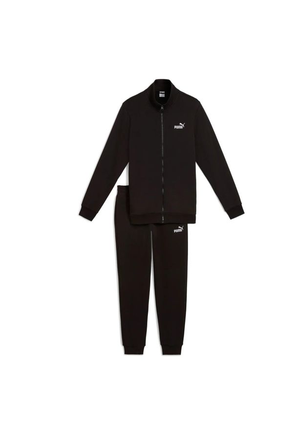 Puma Ess Dres Fl Dorosłych. Kolor: czarny. Materiał: dresówka. Sport: fitness