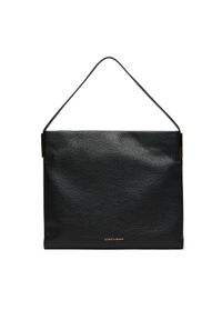 Elisabetta Franchi Torebka BS-47N-56E2-V650 Czarny. Kolor: czarny. Materiał: skórzane