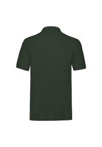 FRUIT OF THE LOOM - Męska Koszulka Polo Premium. Typ kołnierza: polo. Kolor: zielony