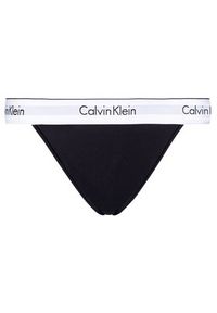 Calvin Klein Underwear Figi klasyczne Tanga 000QF4977A Czarny. Kolor: czarny. Materiał: bawełna #5