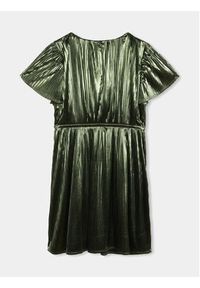 MICHAEL KORS KIDS Sukienka codzienna R12172 Zielony Regular Fit. Okazja: na co dzień. Kolor: zielony. Materiał: syntetyk. Typ sukienki: proste. Styl: casual #3