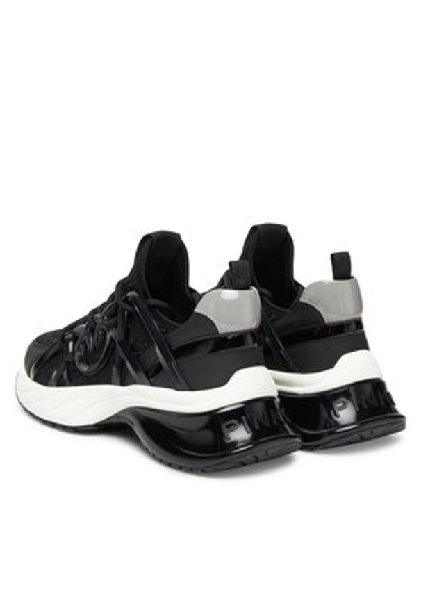 Pinko - PINKO Sneakersy Ariel 01 SS0023T039 Czarny. Kolor: czarny. Materiał: materiał